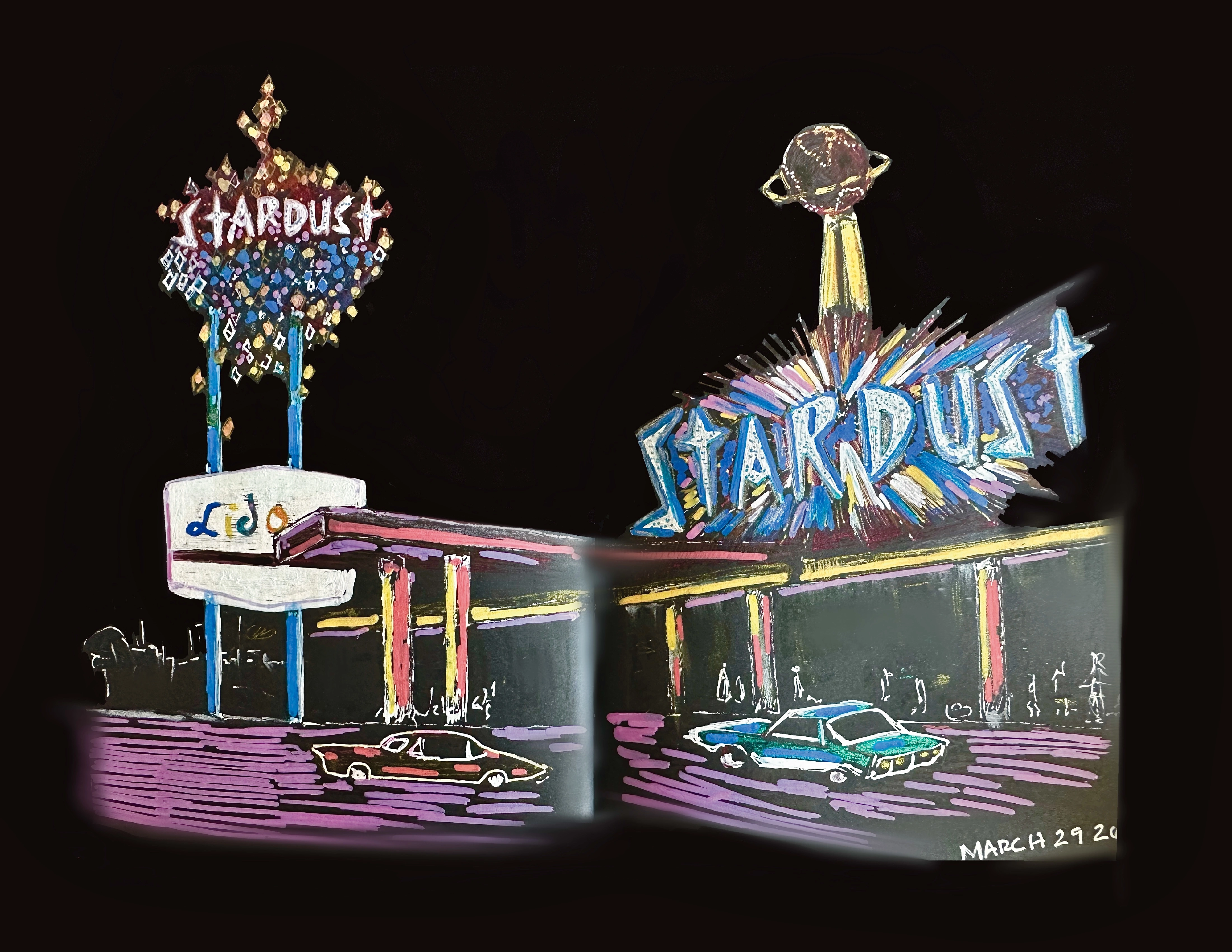 Stardust casino, Las Vegas.