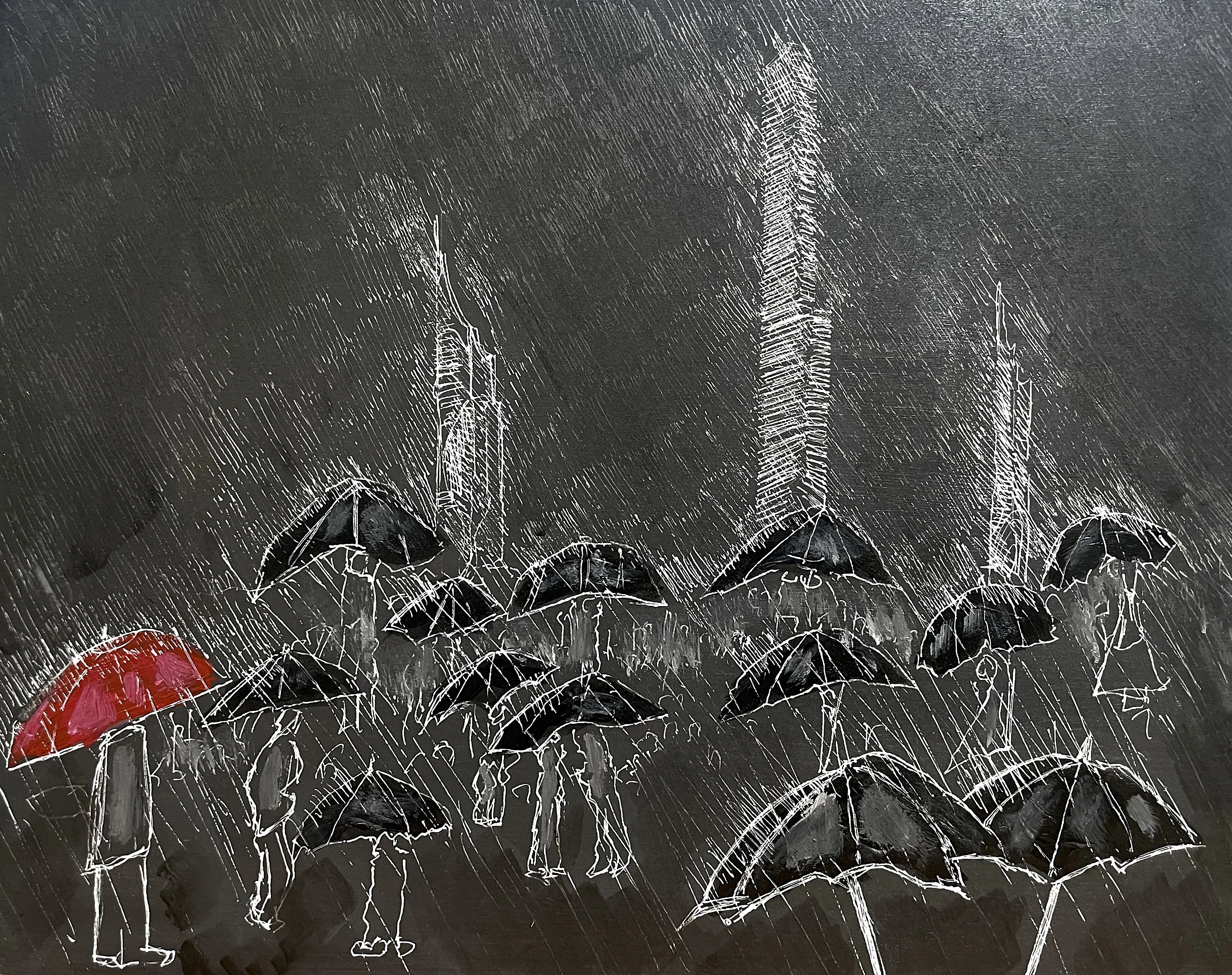 Metropolis rain.