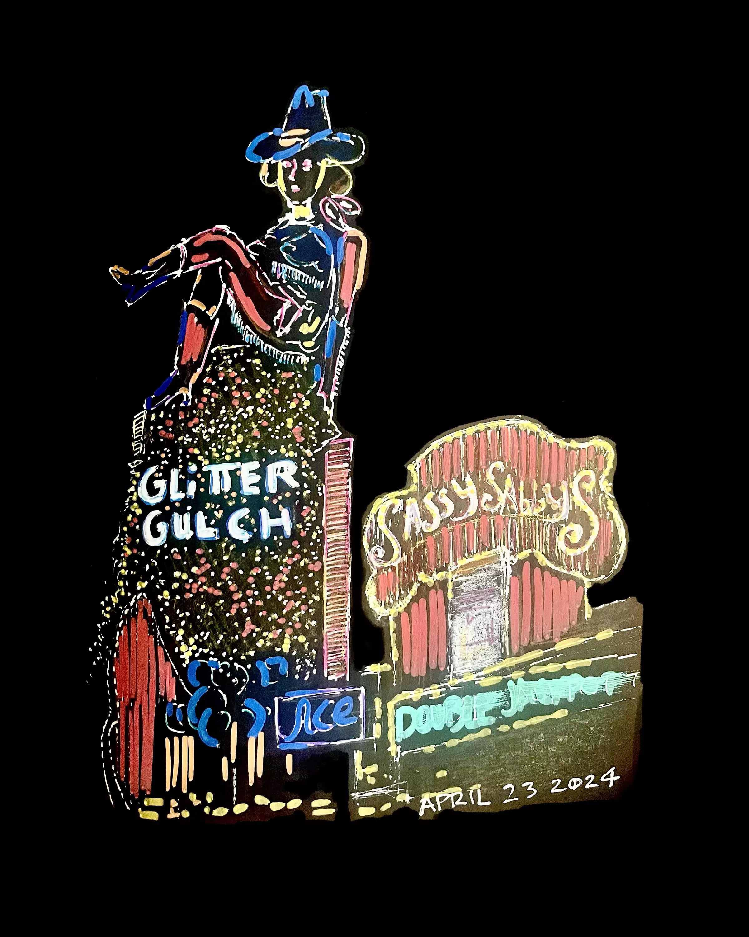 Glitter Glitch, Las Vegas.